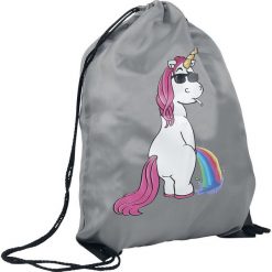 Torebki i plecaki damskie: Jednorożec Cool Unicorn Torba treningowa szary