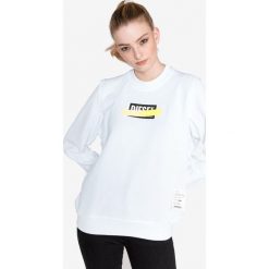 Diesel Lyany B Bluza Biały. Białe bluzy damskie Diesel, xs, z nadrukiem, z bawełny, bez rękawów, bez kaptura. Za 542,95 zł.