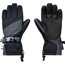 ROXY Damskie rękawiczki Crystal Gloves J Glov Kvj0 Czarny M. Czarne rękawiczki damskie Roxy, bez wzorów, ze skóry. W wyprzedaży za 219,00 zł.