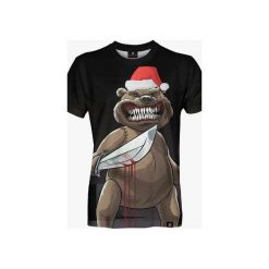 Sweet Bear men's t-shirt. Czarne t-shirty męskie marki Mars from venus, s, bez wzorów, bez kołnierzyka. Za 84,50 zł.
