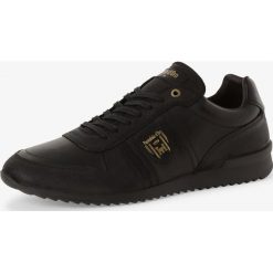 Pantofola d`Oro - Męskie tenisówki ze skóry – Umito Uomo Low, czarny. Czarne trampki męskie Pantofola d`Oro, bez wzorów, ze skóry, bez zapięcia. Za 469,95 zł.