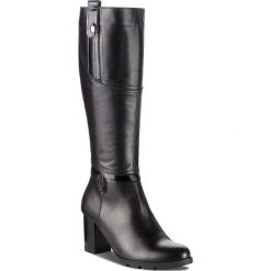 Kozaki SERGIO BARDI - Caminata FW127364418JN 601. Czarne buty zimowe damskie Sergio Bardi, z lakierowanej skóry, na obcasie. Za 479,00 zł.