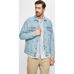 Only & Sons - Kurtka. Niebieskie płaszcze męskie marki Only & Sons, s, bez wzorów, z bawełny, krótkie, bez kaptura. Za 219,90 zł.