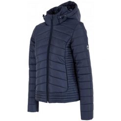 Kurtki sportowe damskie: 4F Damska Kurtka H4Z17 kud004 Ciemny Granatowy Xs