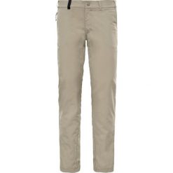 Spodnie The North Face Tanken T92S7M254 - beżowy. Brązowe spodnie damskie The North Face, s. Za 116,99 zł.