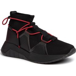 Sneakersy HUGO - Atom 50414639 10220048 01 Black 001. Czarne sneakersy męskie HUGO, na co dzień, bez wzorów, ze skóry ekologicznej, klasyczne, bez zapięcia. Za 1049,00 zł.