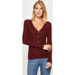 Only - Sweter. Brązowe swetry damskie ONLY, s, bez wzorów, z wiskozy, bez rękawów, bez kaptura. W wyprzedaży za 69,90 zł.