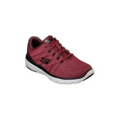 Buty do biegania Skechers Flex Advantage 3.0 - Stally. Czerwone buty sportowe męskie Skechers, bez zapięcia, do biegania. Za 316,25 zł.