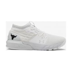 Under Armour Project Rock 2 Tenisówki Biały. Białe trampki męskie Under Armour, bez wzorów, z materiału, rockowe, bez zapięcia. Za 654,95 zł.