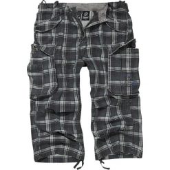 Brandit Industry Vintage 3/4 Krótkie spodenki Vintage ciemnoszary. Szare spodenki i szorty męskie marki Brandit, xl, w paski, z materiału, vintage, krótkie. Za 164,90 zł.