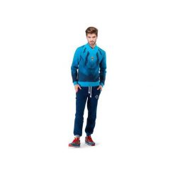 Uranus Cardigan (Blue). Niebieskie bluzy męskie OKUAKU, m, z nadrukiem, z bawełny. Za 223,20 zł.