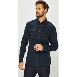 Review - Koszula. Niebieskie koszule męskie marki Review, s, z bawełny, klasyczne, z klasycznym kołnierzykiem, z długim rękawem. Za 149,90 zł.