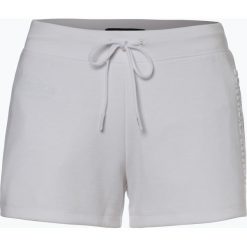 Armani Exchange - Spodenki damskie, czarny. Czarne spodenki sportowe damskie marki Armani Exchange, xl, z napisami, sportowe. Za 399,95 zł.