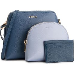 Torebka FURLA - Boheme 1006705 E EQ35 ARE Col. Niebieskie listonoszki damskie marki Furla, ze skóry, na ramię. Za 875,00 zł.
