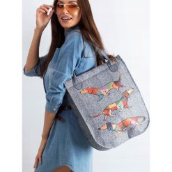 TOREBKA TORBA NA ZAKUPY EKO SHOPPER BAG POLIESTER. Torby damskie na zakupy LORENTI, bez wzorów, z poliesteru, biznesowe, na ramię, duże, bez dodatków. Za 79,90 zł.