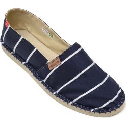 Havaianas - Espadryle. Niebieskie espadryle damskie Havaianas, bez wzorów, z materiału, bez obcasa, na obcasie. W wyprzedaży za 89,90 zł.