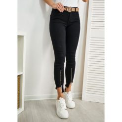 Spodnie Kinsley Black XS. Czarne spodnie damskie LIGARI, s, z bawełny. Za 129,99 zł.