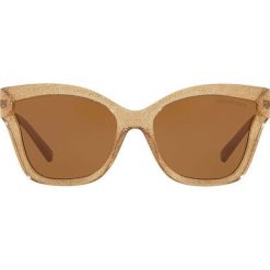 Michael Kors - Okulary Barbados. Żółte okulary przeciwsłoneczne damskie marki Michael Kors. W wyprzedaży za 399,90 zł.