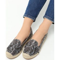 Szare Espadryle Flower Power. Szare espadryle damskie vices, z materiału, na platformie. Za 49,99 zł.