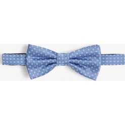 Finshley & Harding London - Muszka męska z jedwabiu, niebieski. Niebieskie muszki męskie Finshley & Harding London, bez wzorów, z jedwabiu. Za 99,95 zł.