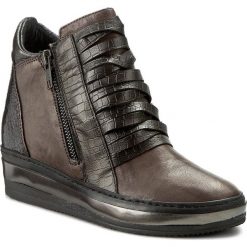 Sneakersy damskie: Sneakersy KHRIO – 162K4006RCSLQ Pietra/Argento/Fucile