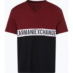Armani Exchange - T-shirt męski, czerwony. Czerwone t-shirty męskie Armani Exchange, l. Za 229,95 zł.