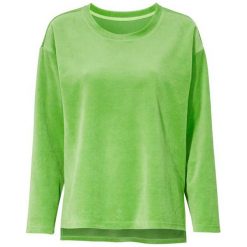 Cellbes Bluza welurowa zielony female zielony 62/64. Zielone bluzy damskie Cellbes, bez wzorów, z tkaniny, z długim rękawem, długie, bez kaptura. W wyprzedaży za 89,00 zł.