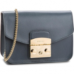 Torebka FURLA - Metropolis 978167 B BGZ7 ARE Ardesia e. Szare torebki klasyczne damskie marki Furla, ze skóry. Za 839,00 zł.