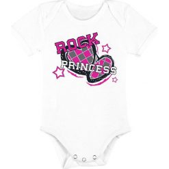 Body niemowlęce: Rock Princess Body biały