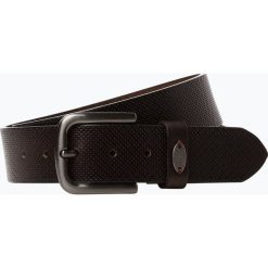 Finshley & Harding - Męski pasek skórzany, brązowy. Brązowe paski męskie Finshley & Harding, w paski. Za 79,95 zł.