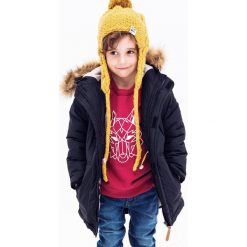 Name it - Kurtka dziecięca 104-152 cm. Czarne kurtki chłopięce Nativo, z poliesteru, długie. Za 229,90 zł.