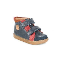 Buty Dziecko Shoo Pom BOUBA NEW SCRATCH. Niebieskie trampki chłopięce Shoo Pom, bez wzorów, bez zapięcia. Za 223,30 zł.