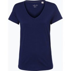 Esprit Casual - T-shirt damski, niebieski. Niebieskie t-shirty damskie marki Esprit Casual, xxl, bez wzorów, casualowe, z dekoltem w serek. Za 69,95 zł.