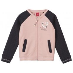 S.Oliver Bluza Dziewczęca 128 - 134 Różowy/Czarny. Różowe bluzy dziewczęce marki S.Oliver, z elastanu. Za 119,00 zł.