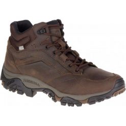 Merrell Buty Trekkingowe Męskie Moab Adventure Mid Wtpf Dark Earth 9 (43,5). Szare buty sportowe męskie Merrell, bez zapięcia. W wyprzedaży za 415,00 zł.
