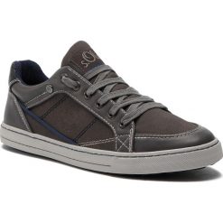 Tenisówki S.OLIVER - 5-13603-21 Grey 200. Szare półbuty męskie S.Oliver, bez wzorów, z gumy, eleganckie, bez zapięcia. W wyprzedaży za 139,00 zł.
