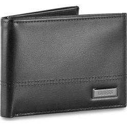 Portfele męskie: Duży Portfel Męski GUESS – Morgan Slg SM0109 LEA20 BLA