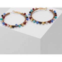 Kolczyki damskie: Rebecca Minkoff MOROCCO HOOP EARRINGS Kolczyki multicoloured