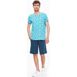 T-shirty męskie: T-SHIRT MĘSKI WE WZÓR