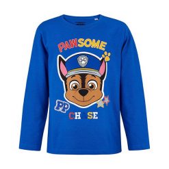 T-shirty chłopięce z nadrukiem: Koszulka „Paw Patrol” w kolorze niebieskim