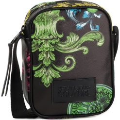 Saszetka VERSACE JEANS COUTURE - E1YUBBA3 71296 M09. Czarne torby męskie skórzane Versace Jeans Couture, bez wzorów, z jeansu, młodzieżowe. Za 519,00 zł.