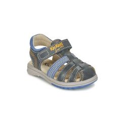Sandały Dziecko Kickers PLATINIUM. Niebieskie sandały chłopięce Kickers. Za 231,20 zł.