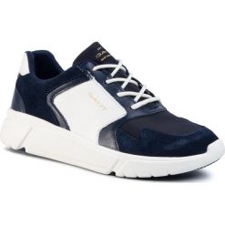 Sneakersy GANT - Cocoville 20531537 Marine G69. Niebieskie półbuty damskie GANT, bez wzorów, ze skóry, marine, bez obcasa, na płaskiej podeszwie, bez zapięcia. Za 469,00 zł.