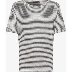 Weekend Max Mara - Damski T-shirt z lnu – Odile, beżowy. Brązowe t-shirty damskie Weekend Max Mara, xl, bez wzorów, ze lnu, bez kołnierzyka. Za 379,95 zł.