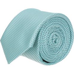 Krawaty męskie: krawat platinum turkus classic 200