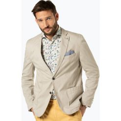 Nils Sundström - Marynarka męska, beżowy. Brązowe marynarki męskie marki Nils Sundström, m, bez wzorów. Za 449,95 zł.