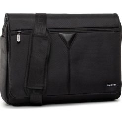 Torba na laptopa LANETTI - BMM-S-040-10-03 Black. Czarne torby na laptopa Lanetti, bez wzorów, z materiału. Za 159,99 zł.