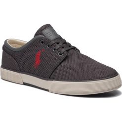 Sneakersy POLO RALPH LAUREN - Faxon Low 816784867003 Grey. Szare sneakersy męskie Polo Ralph Lauren, na co dzień, bez wzorów, ze skóry, bez zapięcia. Za 409,00 zł.