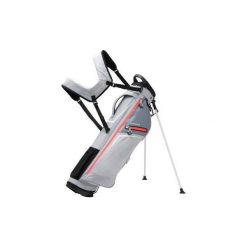 Torba do golfa z nóżkami Ultralight. Szare torebki klasyczne damskie marki INESIS, z materiału. Za 199,99 zł.