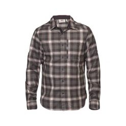Fjällräven Fjällglim Shirt M / Fjällglim Shirt, Kamienny Szary | 18 | XL. Szare koszule męskie Fjällräven, xl, bez wzorów, bez kołnierzyka, bez rękawów. Za 610,12 zł.